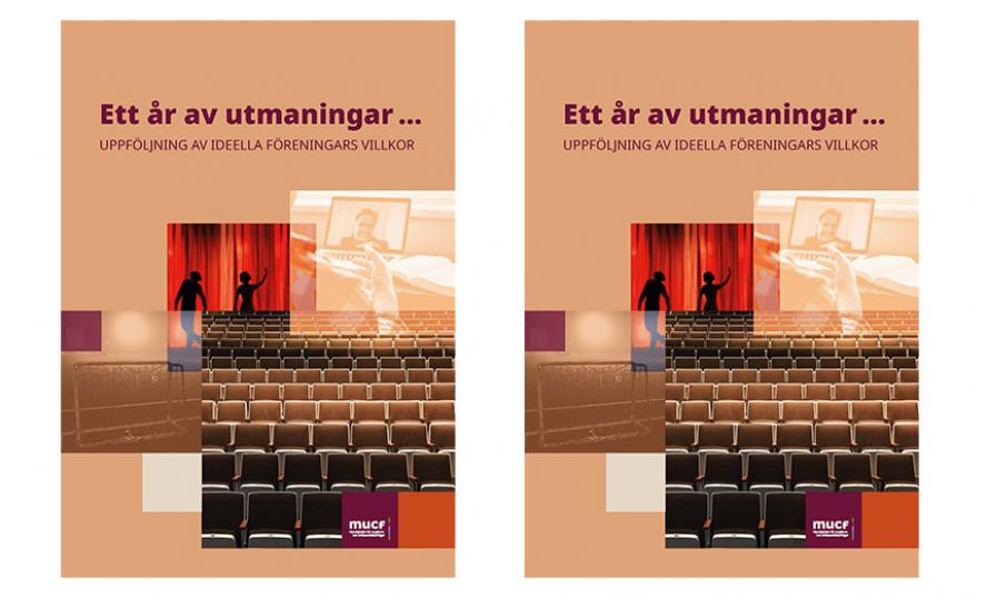 Bild på omslaget av Villkorsrapporten 2021 "Ett år av utmaningar"