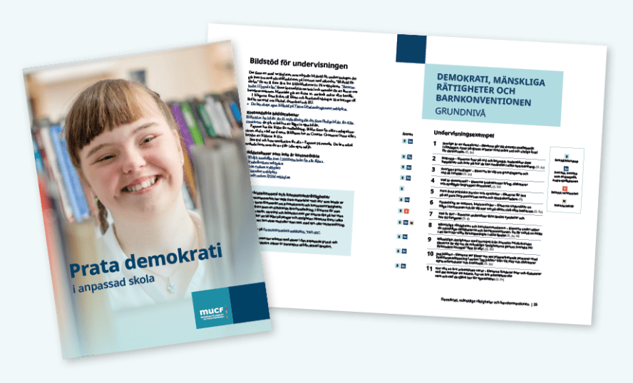 Prata demokrati för anpassad skola