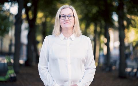 Pressbild Marie Pettersson Hallberg, chef avdelningen för statsbidrag