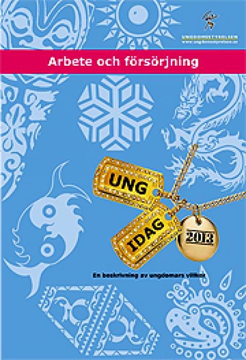 Bling bling! Guldsmycke med präglad text: Ung idag 2013