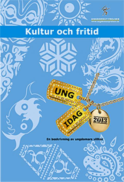 Bling bling! Guldsmycke med präglad text: Ung idag 2013